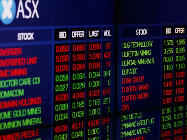 SYDNEY, AUSTRALIA - NewsWire Photos AUGUST 2, 2023: General coverage of the dayÃs key movements on the Australian Stock Exchange at the ASX in central Sydney. Picture: NCA NewsWire / Nikki Short