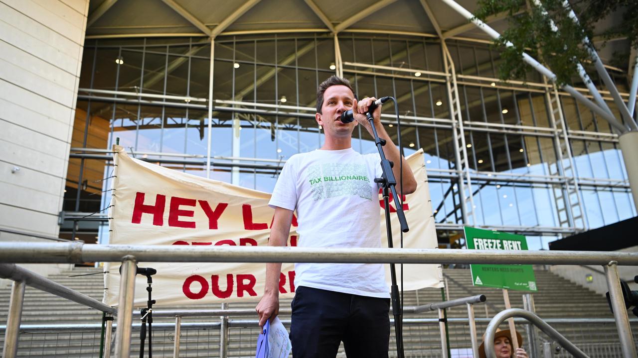 The Greens have been calling for a cap on rent increases. Picture: Dan Peled / NCA NewsWire