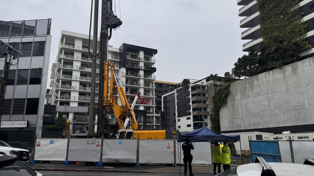 It is understood the metal object fell from the machinery and workers were packing up for the day when the incident occurred.