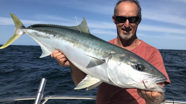 Al McGlashan fishing in Sydney has been catching and tag and releasing ...