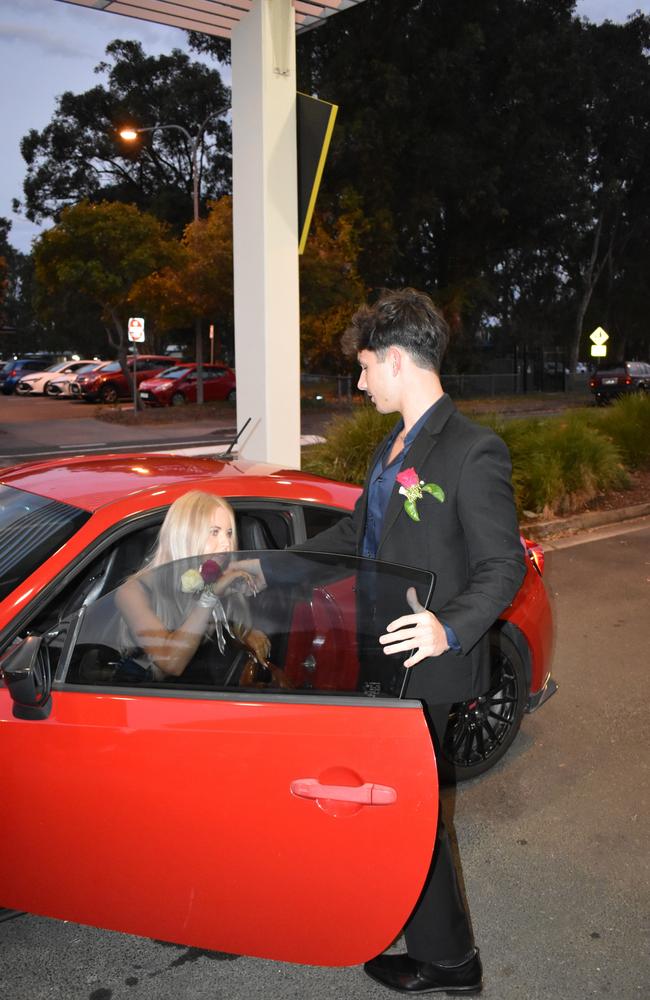 Students at the 2024 Nambour Christian College formal.