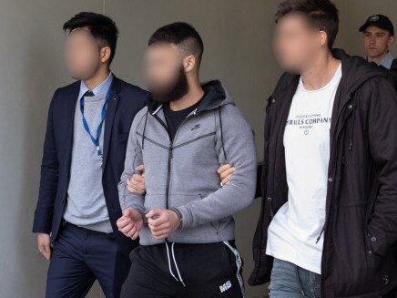 Ayhan Dogan, nephew of suspected drug kingpin Hakan Ayik, on the day of his arrest. Picture:: Australian Federal Police