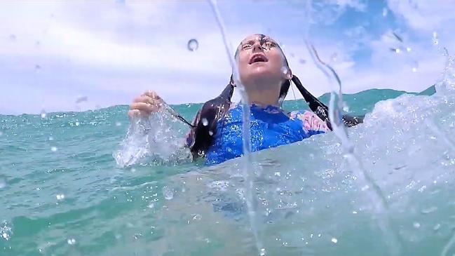 An image from a Surf Life Saving Queensland child drowning campaign.