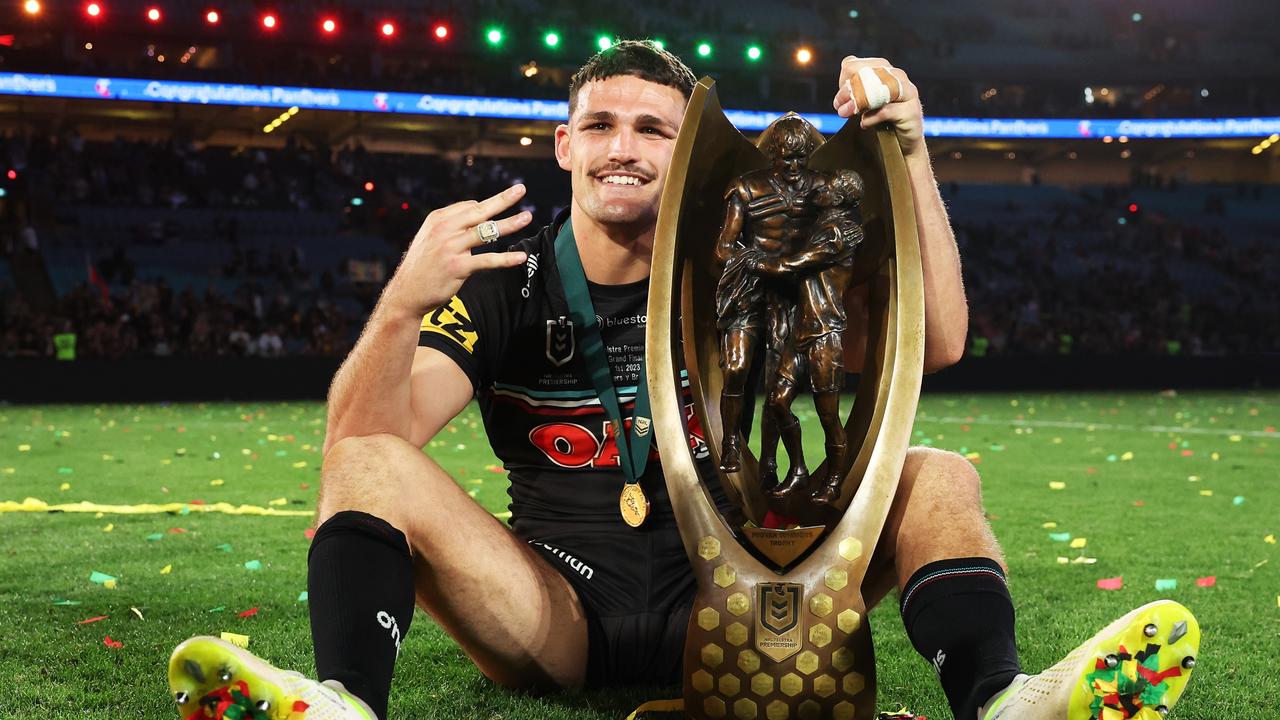 Nathan Cleary already has three premiership rings to his name. (Photo by Matt King/Getty Images)