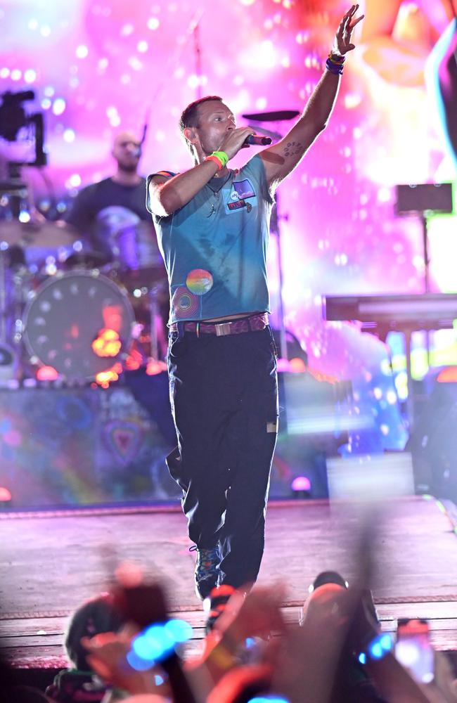 Chris Martin has played Glasto six times. Picture: Joe Maher/Getty Images