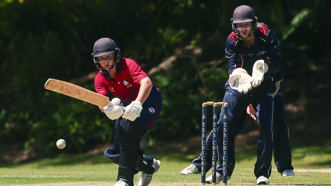 The Southport School v Brisbane State High School at The Southport School/Village Green. Picture: Glenn Campbell