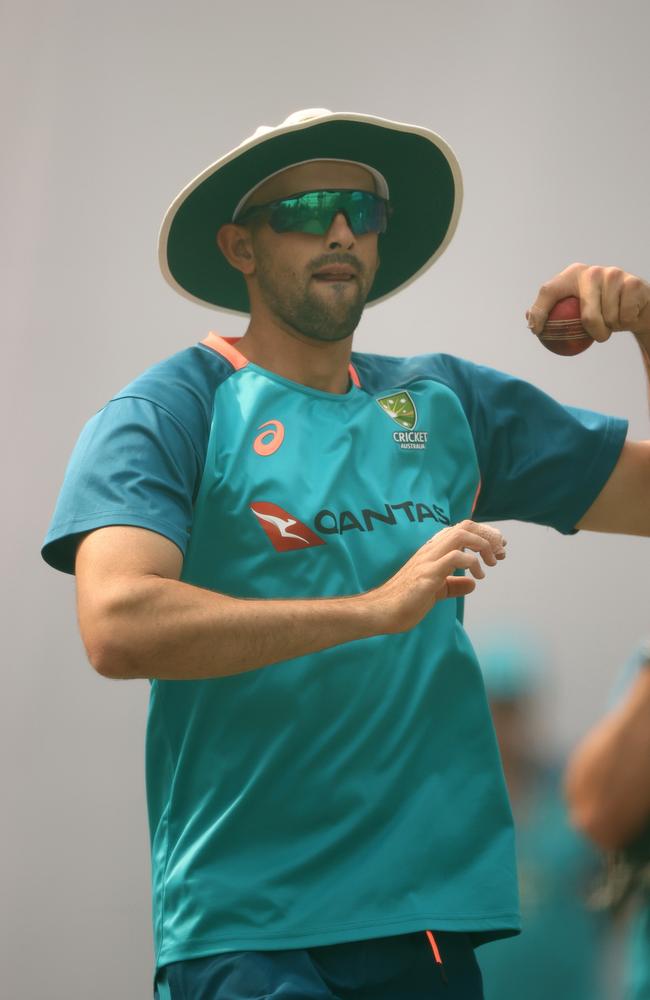 Ashton Agar trains in India after being selected in Australia’s touring party. Picture: Robert Cianflone/Getty Images