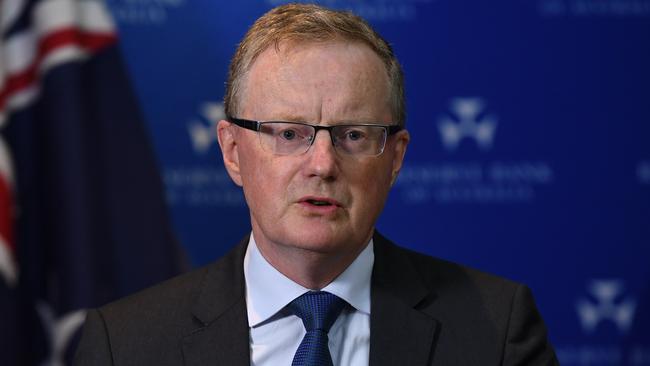 Reserve Bank governor Philip Lowe appears to support living with the coronavirus as a more prudent option than trying to eliminate it. Picture: AAP