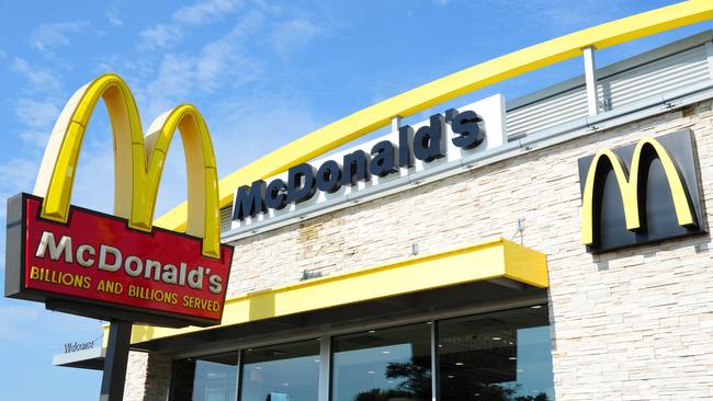 McDonald's is among some of the biggest employers in the US to deliver workers a vaccination ultimatum. Picture: AFP