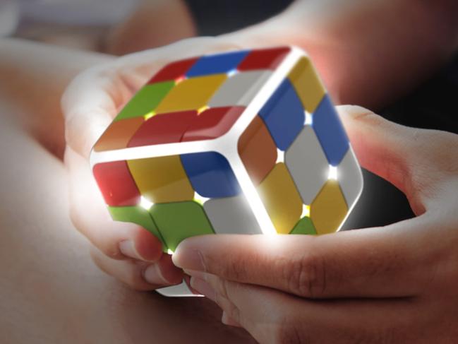 The GoCube, from the makers of Rubik’s cube, lights up and connects to a smartphone