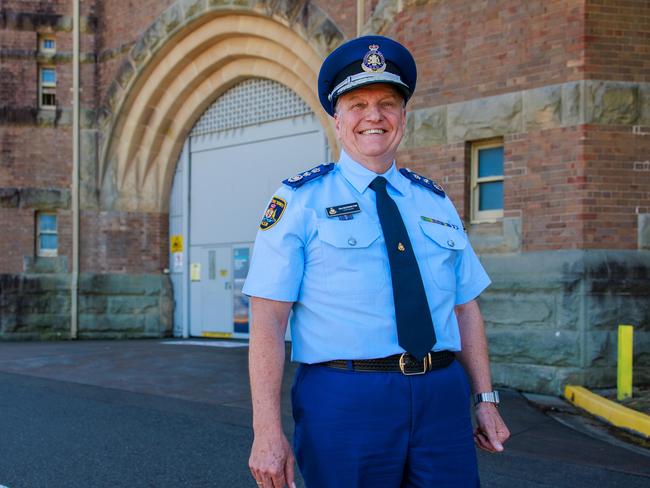 Sunday Telegraph. 13, March, 2025.**Embargoed see Sunday Tele Pic desk before use****IMPORTANT - FACES AND IDENTIFYING MARKS OF INMATES MUST BE PIXELATED** New prison boss Gary McCahon, who is the new NSW Corrective Services Commissioner, at Long Bay Prison, today.Picture: Justin Lloyd.