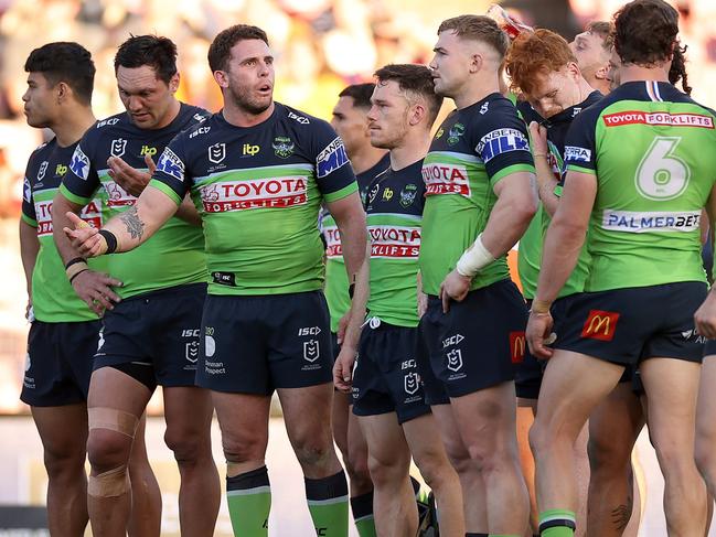 The Raiders have snuck into the eight at the right point of the season. Picture: Cameron Spencer/Getty Images