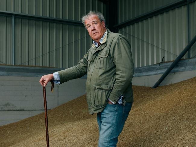 EMBARGO FOR TWAM 12 JUNE 2021 FEE APPLIES Jeremy Clarkson Photographed on his farm in the Cotswolds for The Sunday Times Magazine, May 2021 Pic : Charlie Clift