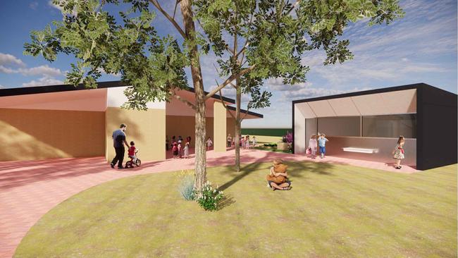 An artist's impression of the proposed upgrades to Elizabeth Park Primary School. Picture: Supplied