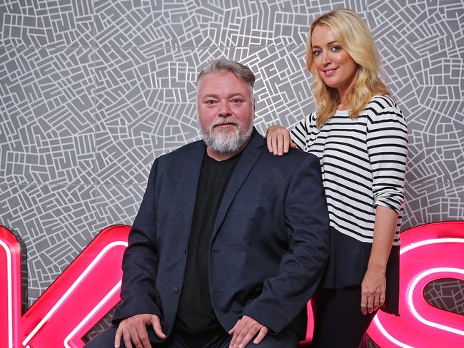 Sandilands and KIIS FM co-host Jackie ‘O’ Henderson.