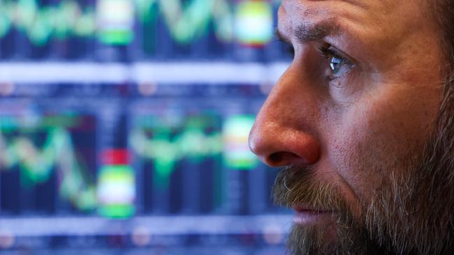 Wall Street plunged on Monday amid tariff and recession fears. Picture: Charly Triballeau/AFP