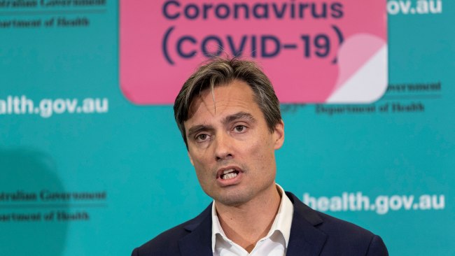 Former Deputy Chief Medical Officer Dr. Nick Coatsworth shut down suggestions Australians should wear masks again amid an eighth COVID-19 wave. Picture: Gary Ramage