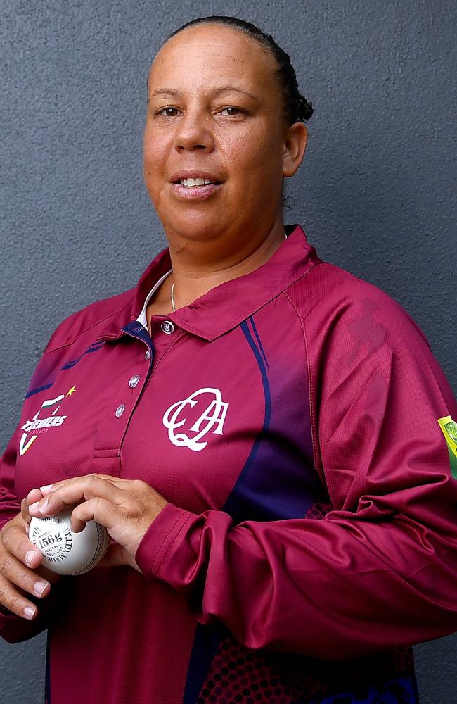 Melissa Parter of Queensland poses for portraits during the National Indigenous Cricket Championships. (Photo by Albert Perez - CA/Cricket Australia via Getty Images)