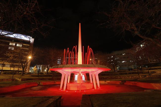 The Railway Roundabout near the ABC building in Hobart. Picture: MATT THOMPSON