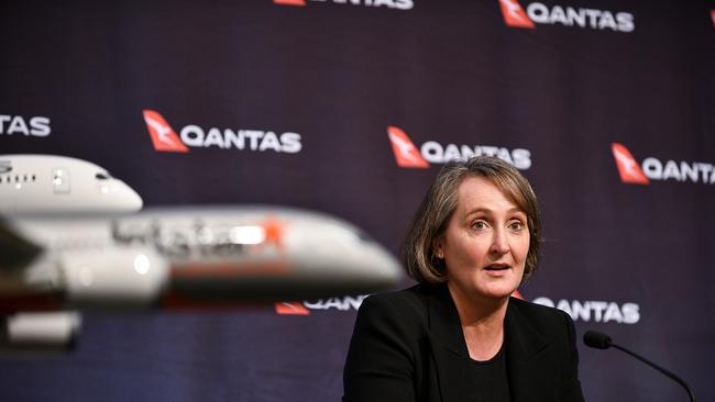 Qantas chief financial officer Vanessa Hudson. Picture: NCA/Flavio Brancaleone