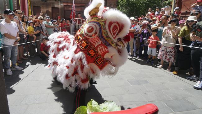 The City of Melbourne had a big street party they advertised on social media. Picture: Valeriu Campan