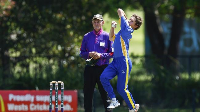 Simon Alderson was impressive for the Central Coast. Picture: Michael Gorton