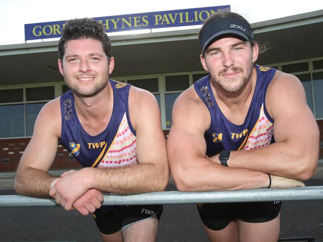 Harry Purcell and Jacob Sammut have helped increase numbers on the track. Picture: Alan Barber