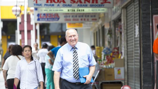 Ken Chapman. Taken when he was the president of the Cabramatta Chamber of Commerce from 2015 to 2018.