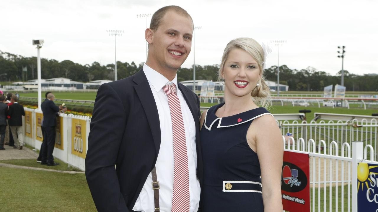 Georgia Stiekma and Martin Wingens in 2012. Photo: Nicola Brander / Sunshine Coast Daily.
