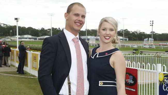 Georgia Stiekma and Martin Wingens in 2012. Photo: Nicola Brander / Sunshine Coast Daily.