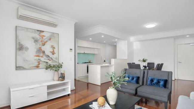 Channel 9 NRL presenter Emma Lawrence and her producer partner Thomas Blucher-Hughes have bought their first home together at Breakfast Point. Picture: realestate.com.au