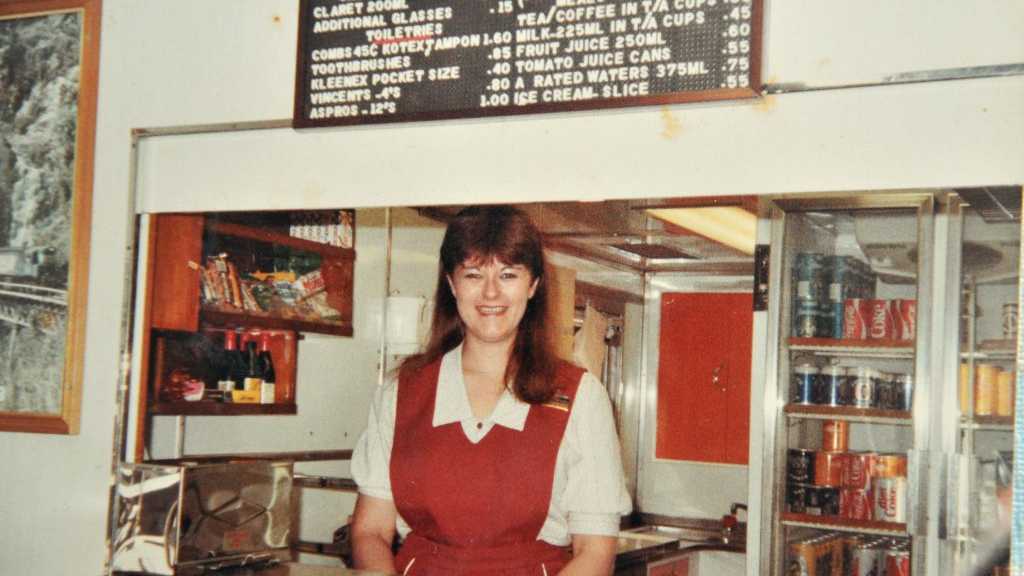 Nola Murphy of Beerwah worked on the Sunlander, which will retire this month. Photo: Greg Miller / Sunshine Coast Daily. Picture: Greg Miller