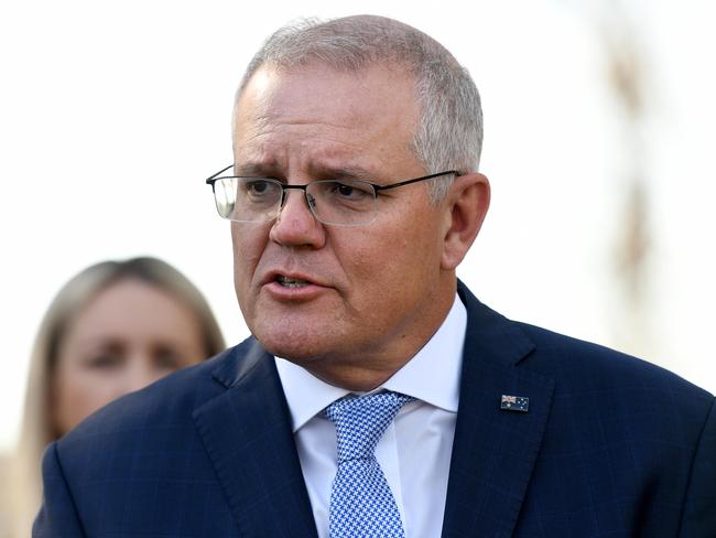 Scott Morrison has called for Melbourne’s lockdown to end ‘as quickly as possible’ provided it was safe. Picture: NCA NewsWire/Bianca De Marchi