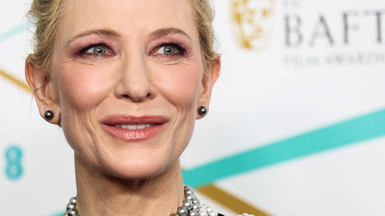 Cate Blanchett won her fourth BAFTA film award. Picture: Isabel Infantes/AFP