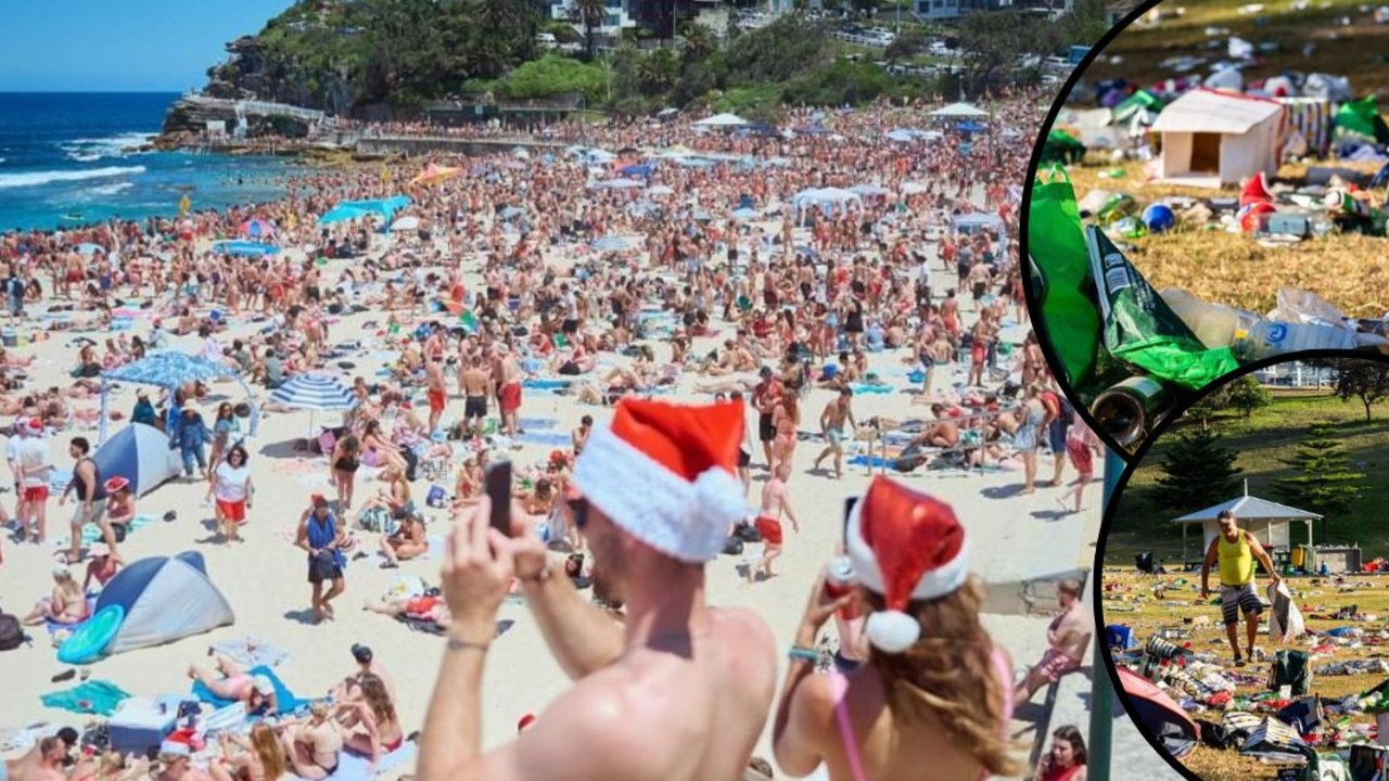 Bronte Beach trashed again by sea of Xmas backpackers