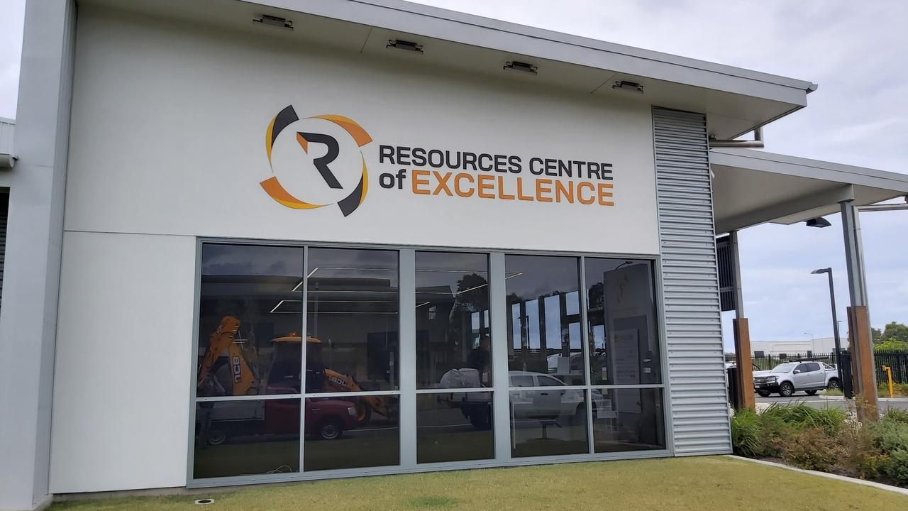 Mackay’s $10m Resources Centre of Excellence also serves as a training site for companies preparing their workers for mining. Picture: Duncan Evans