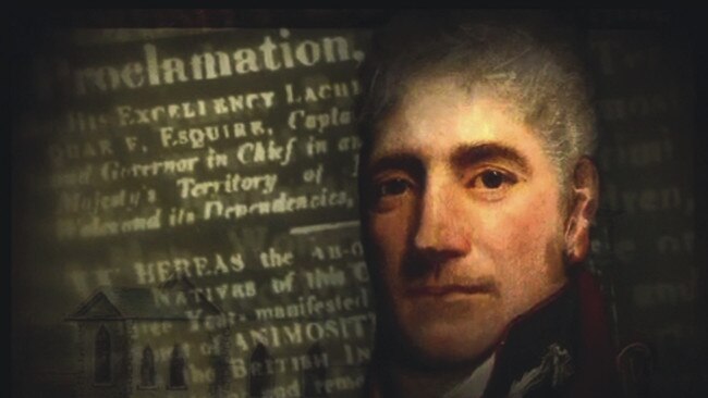 Governor Lachlan Macquarie. Picture: State Library of NSW