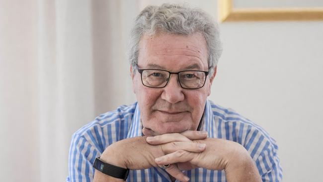 Former foreign minister Alexander Downer has urged Britain to follow Australia’s policy on boat people. Picture: Roy VanDerVegt