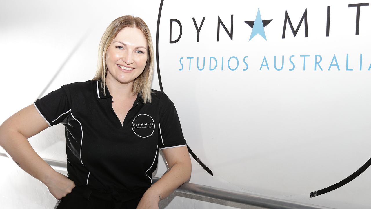 Abbe Bradbury second mother to 600 kids at Dynamite Studios