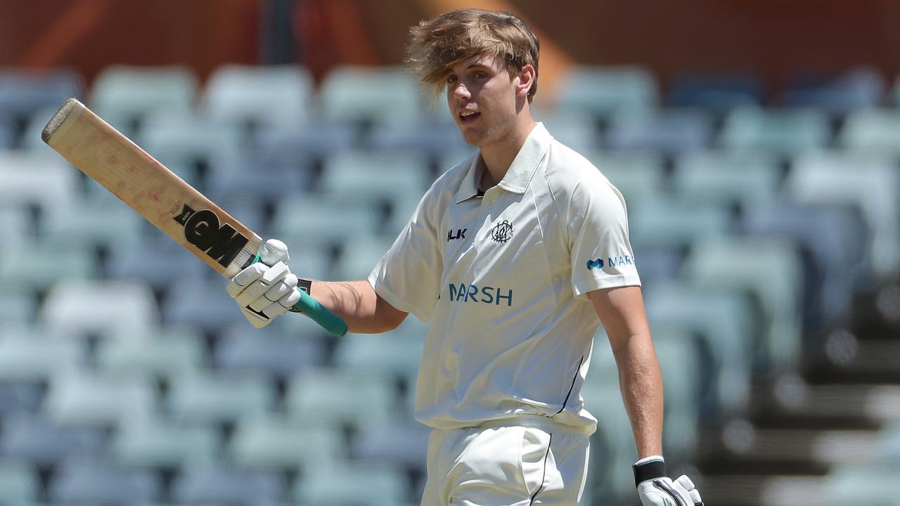 Cameron Green has a bright future in the Australian Test team – but won’t be rushed. Picture: AAP