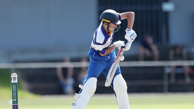 Jack Hughes. Hamwicks v Newcastle City, SG Moore Cup round three at Kahibah Oval. Picture: Sue Graham