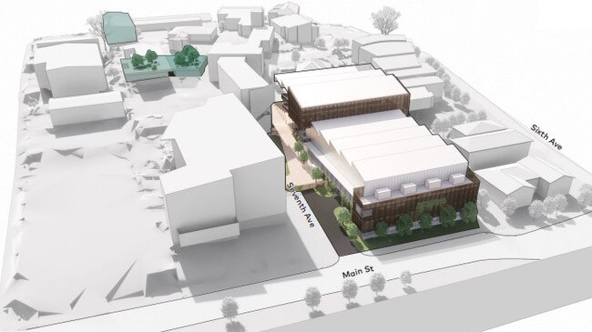 Both stages for the plans submitted as part of the MID lodged with the State Government for the upgrade of Villanova College.