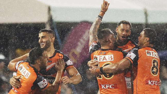 Wests Tigers are looking for more success in Bathurst. Picture: Mark Metcalfe/Getty Images