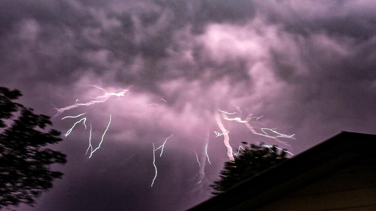 South Burnett Christmas storm. Kingaroy. Photo: Milissa Goodman