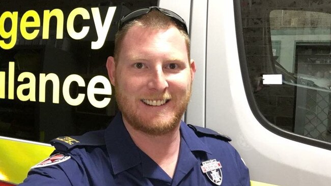 Voodoo Medic Jeremy Holder discharged from the military in 2008 before becoming a civilian paramedic.