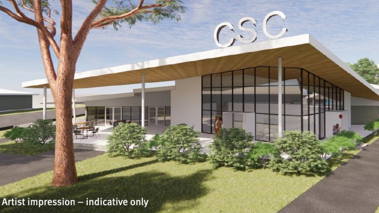 Artists impressions of new buildings at Coorparoo Secondary College.