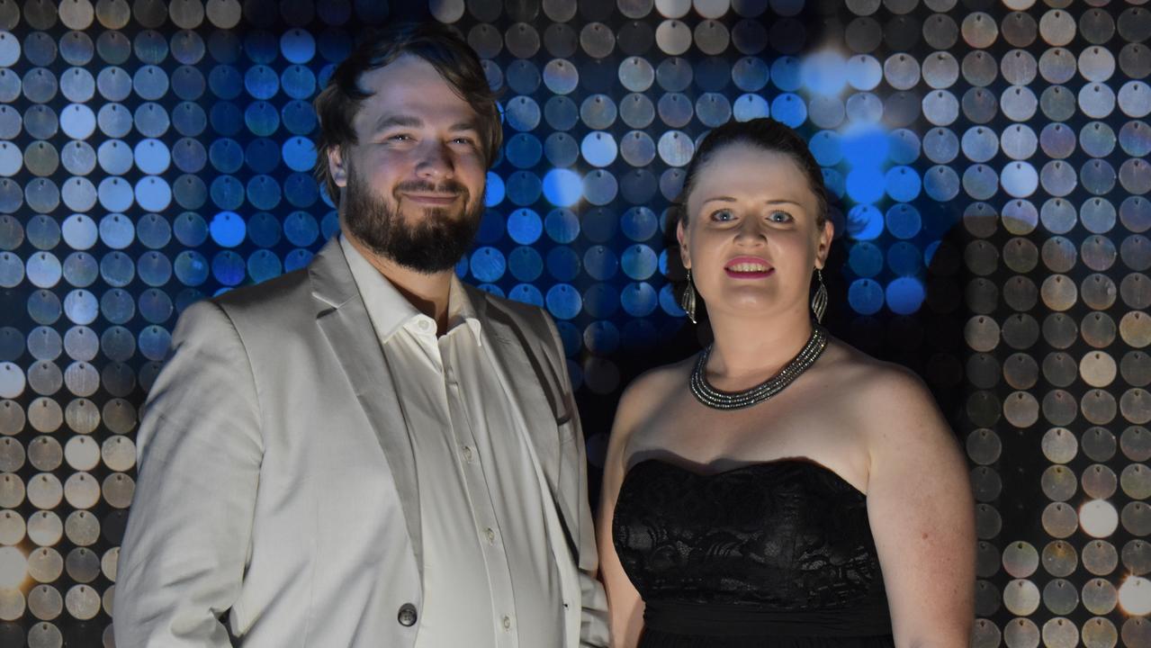 Shaun Ward and Nicole Shaw at the Gympie Business Awards 2022.