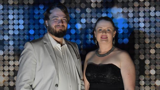 Shaun Ward and Nicole Shaw at the Gympie Business Awards 2022.