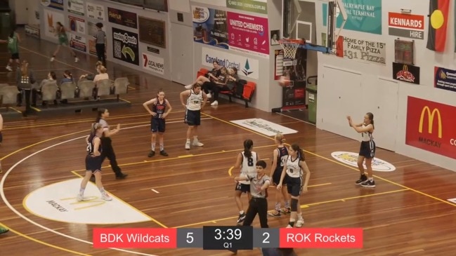 Replay: Queensland Basketball - U14 Girls Championship (Div 2 – Burdekin Wildcats v Rockhampton Rockets)