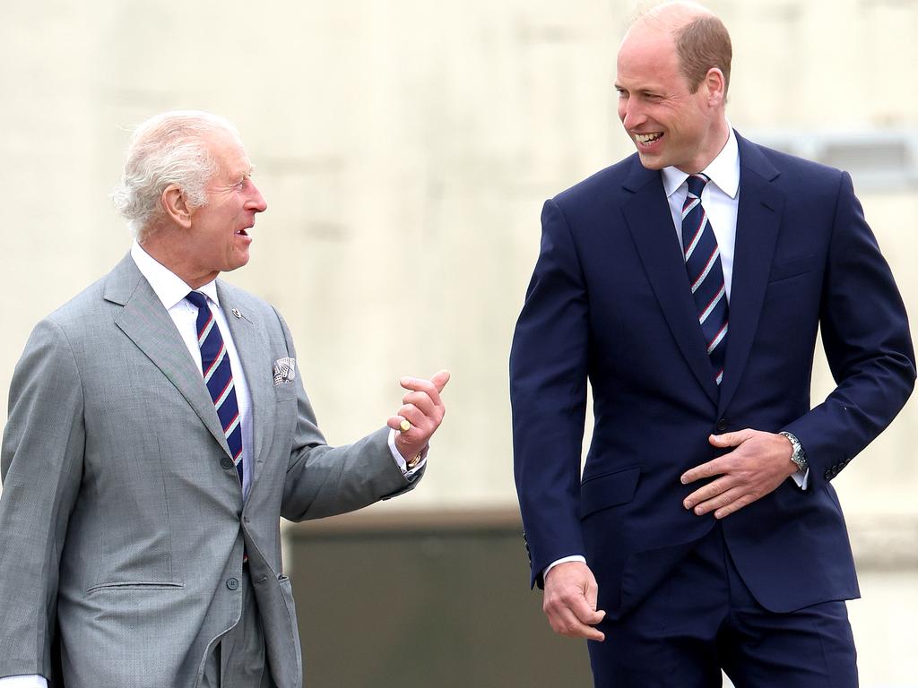 King Charles and Prince William. Picture: Chris Jackson/Getty Images